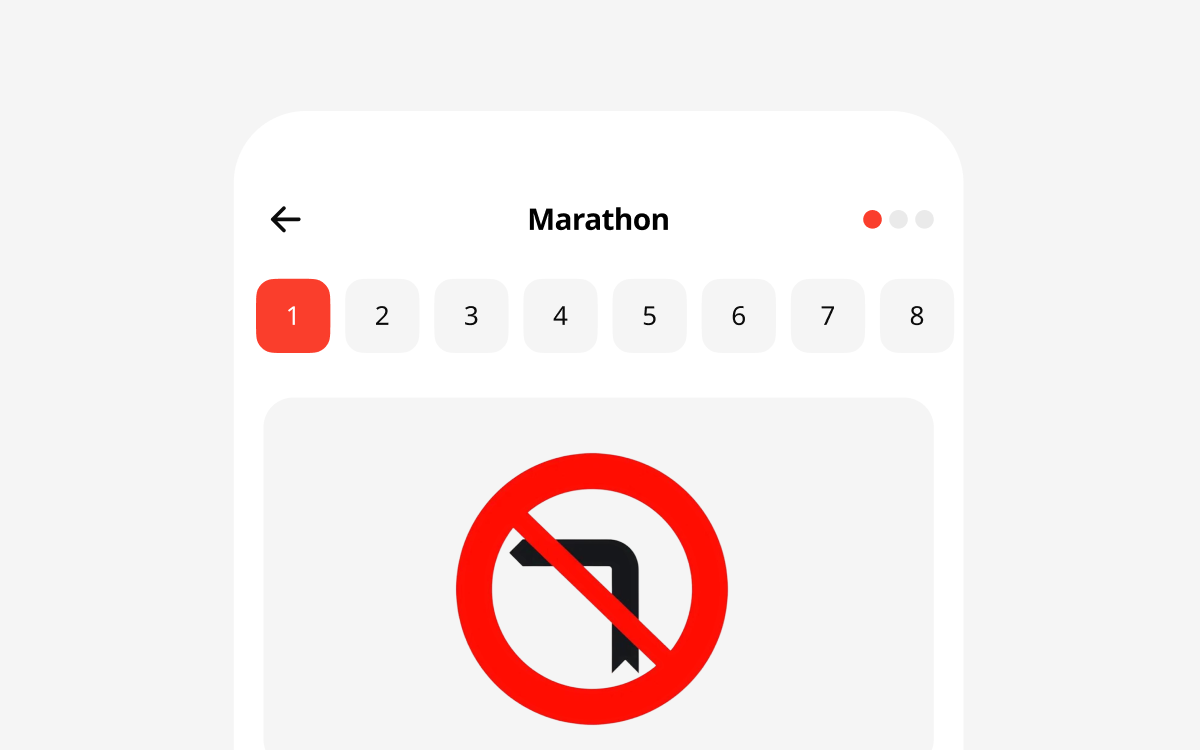 Marathon Mode — endless random questions